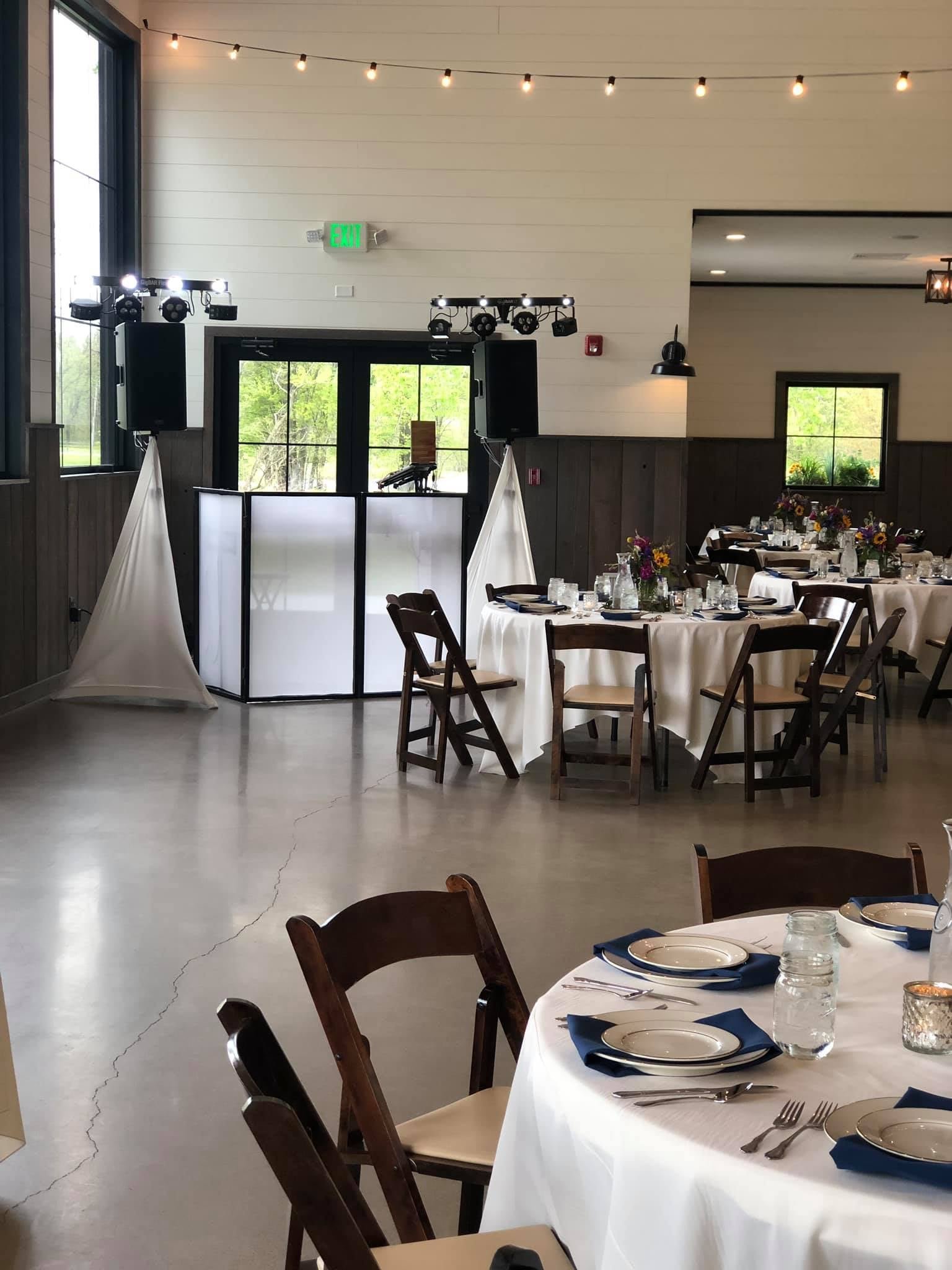 Wedding dance floor